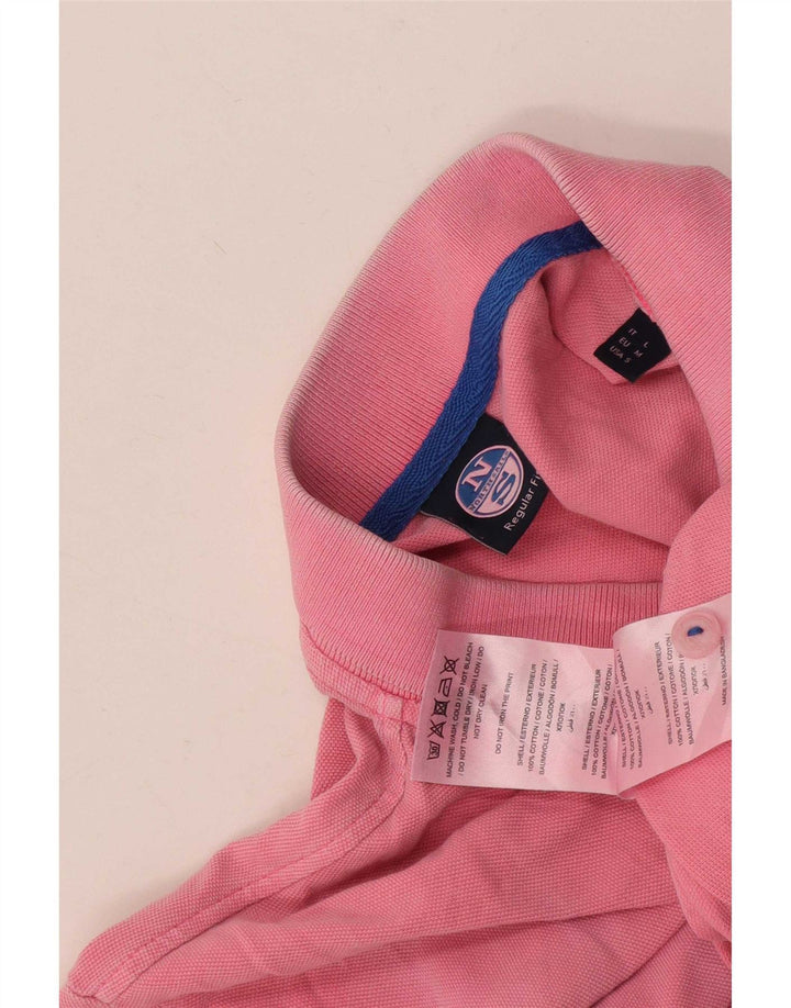 North Sails Herre Regular Fit Polo Shirt Medium Pink Bomuld