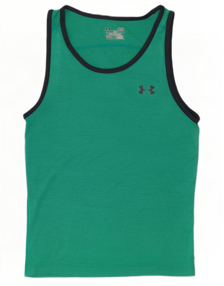 Under Armour Herre Heat Gear Vest Top Lille Grøn