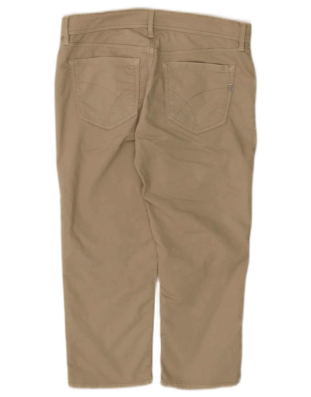 Gas Dame Capri Bukser W27 L18 Beige Bomuld