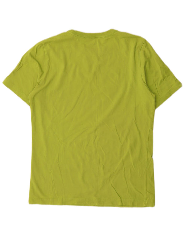 Adidas drenge grafisk t-shirt top 13-14 år grøn bomuld