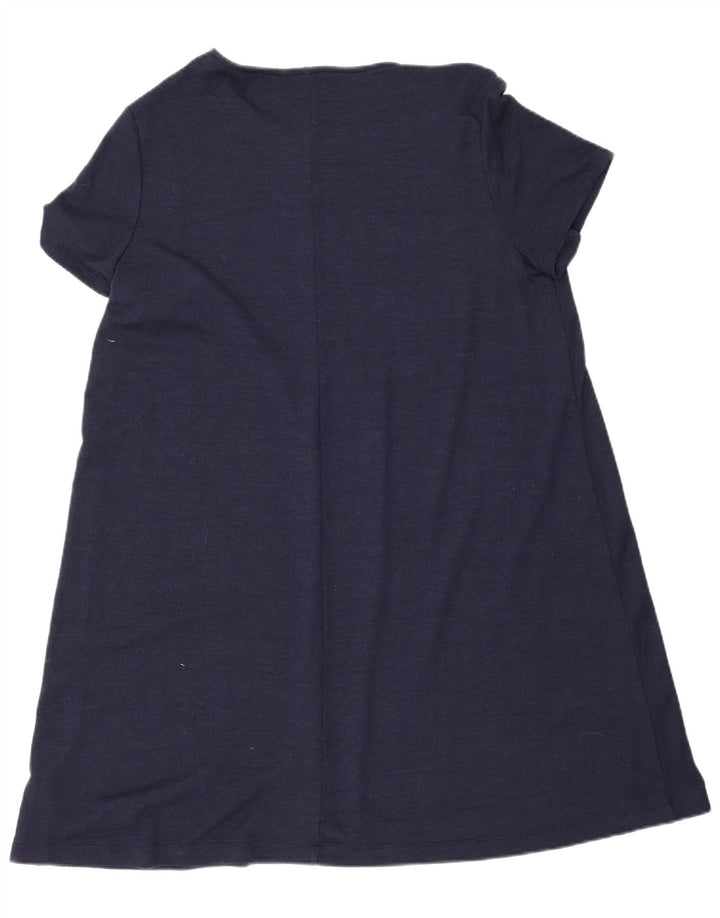 Gap Dame Tunika Kjole UK 18 XL Navy Blue Polyester