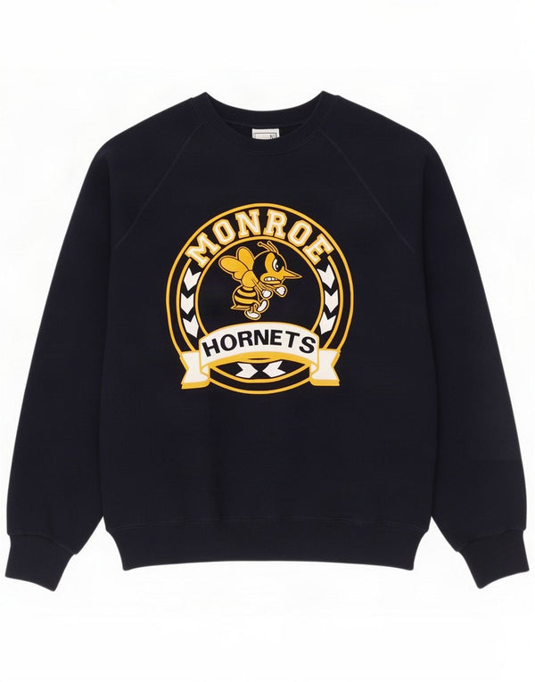 Lee Womens Monroe Graphic Sweatshirt Jumper UK 18 XL Navy Blue Cotton