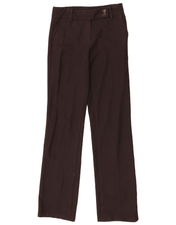 Benetton Lige Chinobukser til kvinder IT 40 Small W28 L34 Brun Polyester
