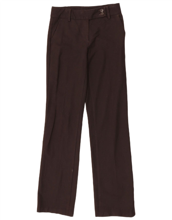 Benetton Lige Chinobukser til kvinder IT 40 Small W28 L34 Brun Polyester