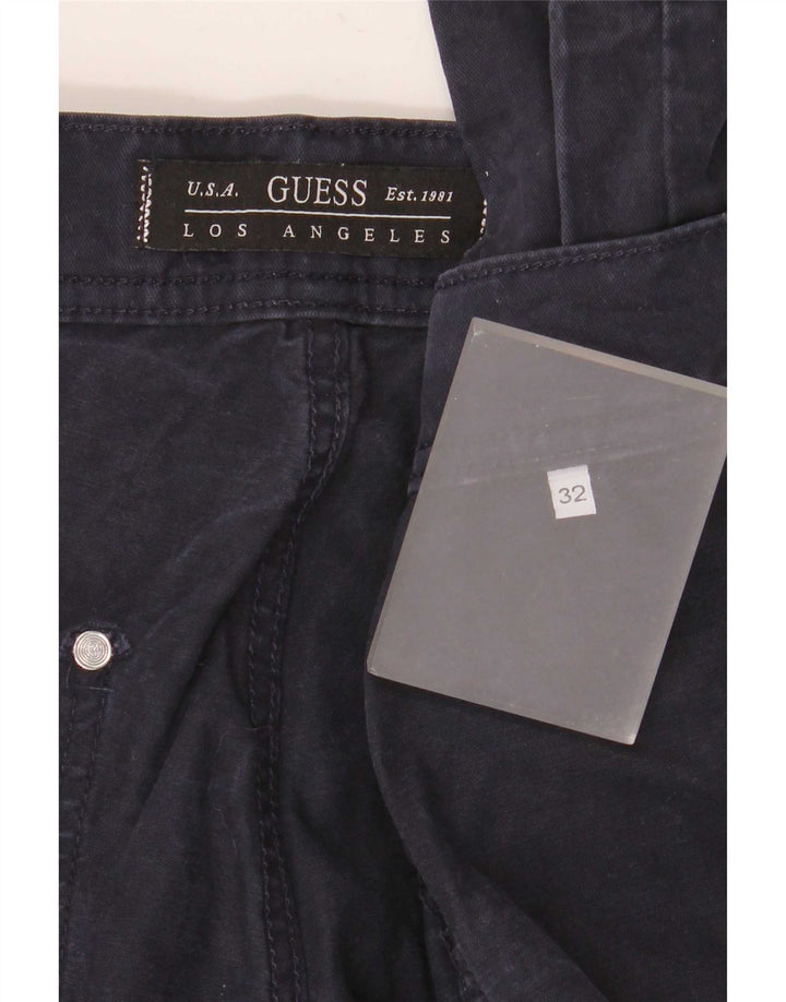 Guess Straight Cargo bukser til mænd W32 L32 Marineblå