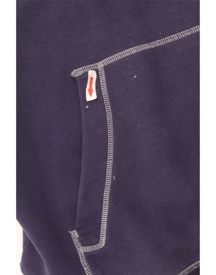Under Armour Herre hættetrøje Jumper Stor marineblå bomuld