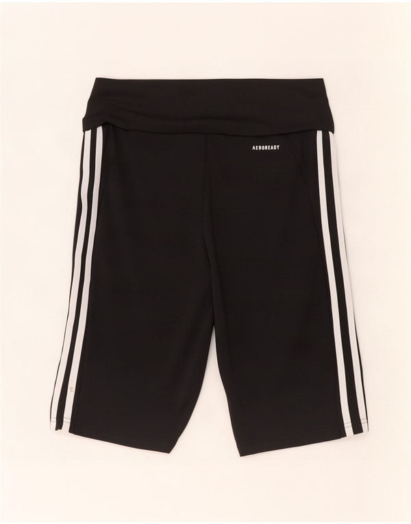 Adidas Aeroready Sportsshorts til kvinder UK 12/14 Medium Black Polyester