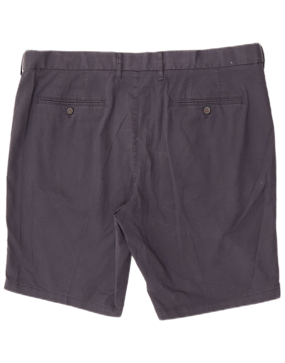 Marks & Spencer Herre Chino Shorts W42 2XL Marineblå Bomuld