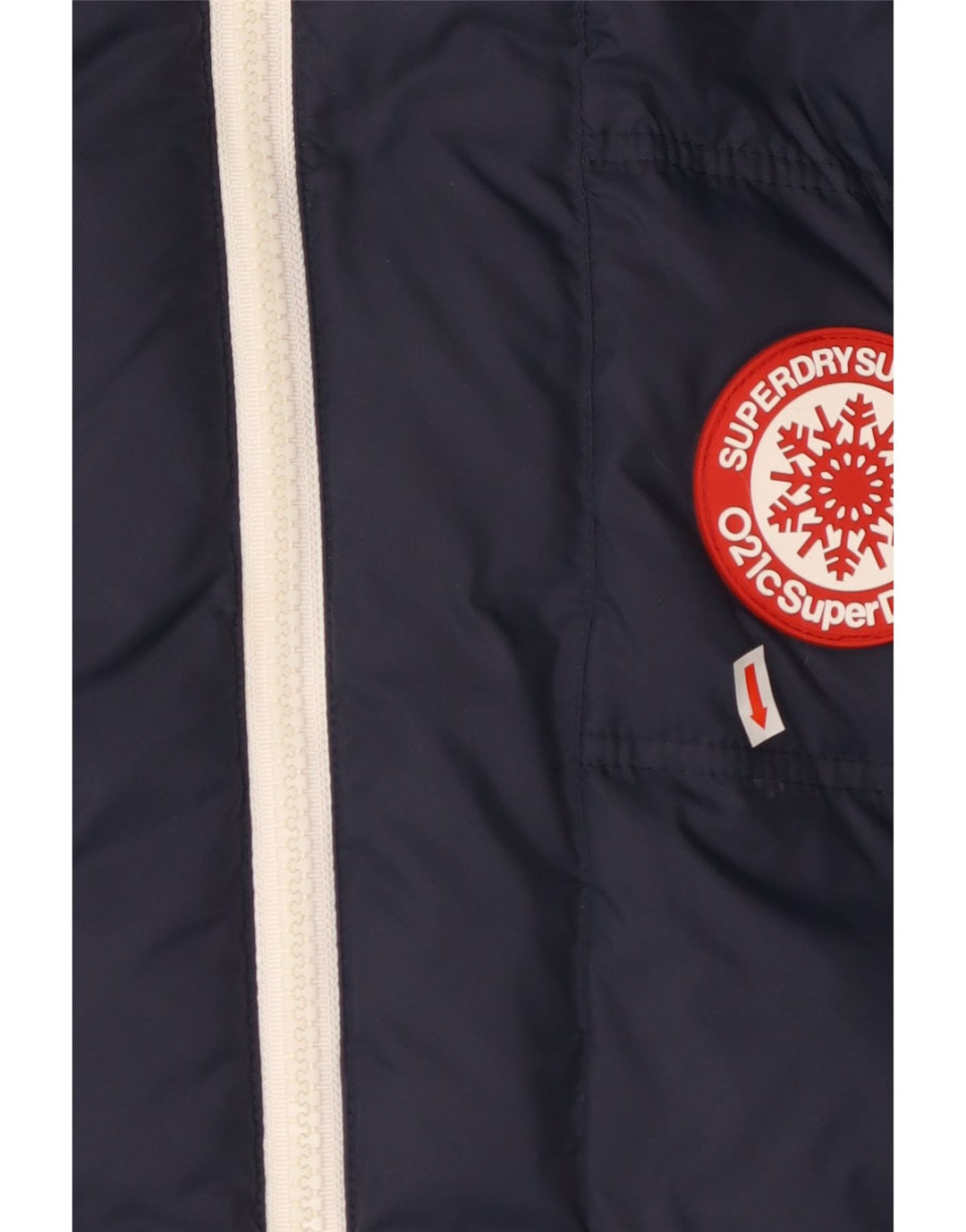 Superdry Herre SubArctic grafisk polstret jakke UK 40 Large Navy Blue