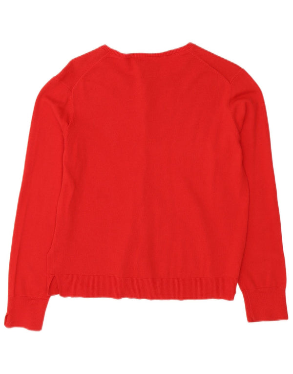 Zara Pige Cardigan Sweater 13-14 År Rød