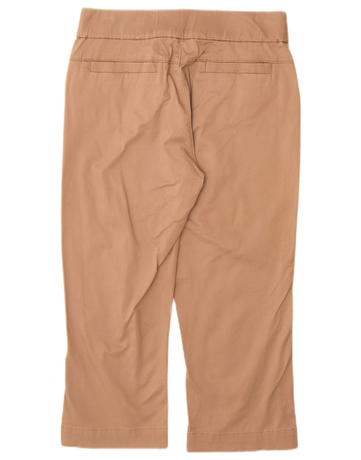 Lee Dame Lige Capri Bukser US 8 Medium W30 L22 Beige Bomuld