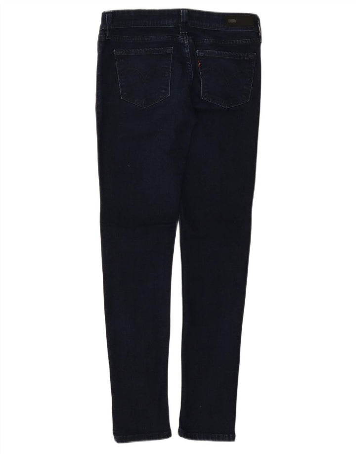 LEVI'S Dame Demi Curve Skinny Jeans med lav talje W28 L32 Marineblå Bomuld