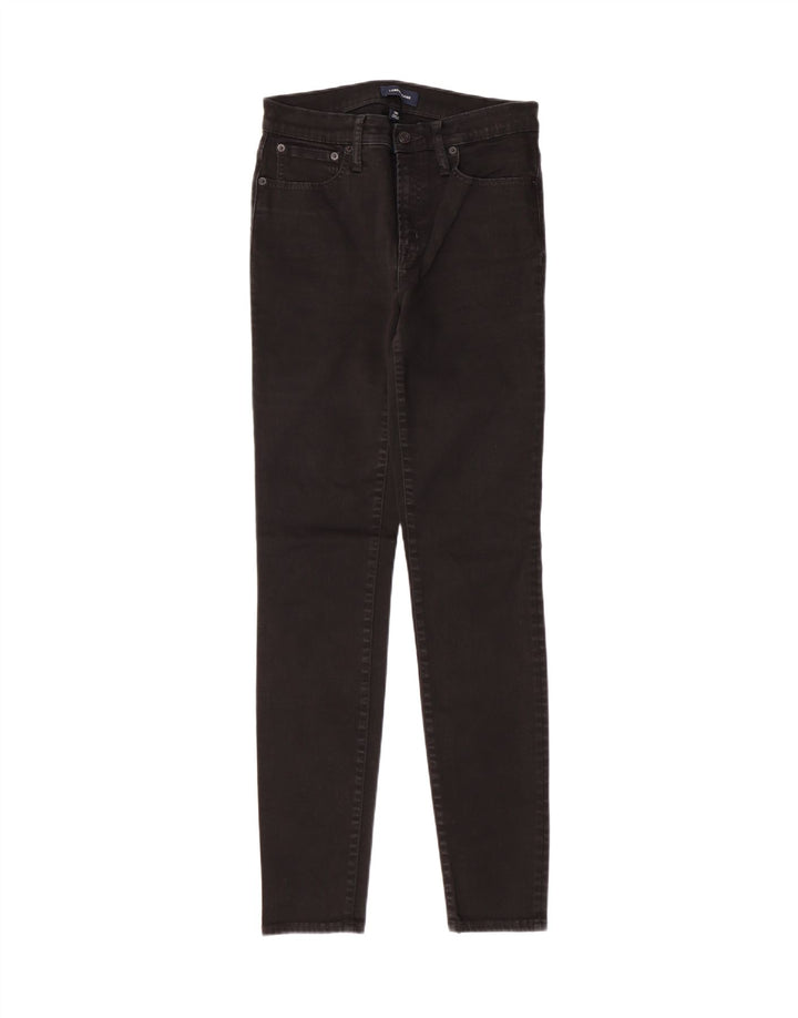 J. CREW Womens Skinny Jeans W28 L30 Black Cotton Vintage J. Crew and Second-Hand J. Crew from Messina Hembry 