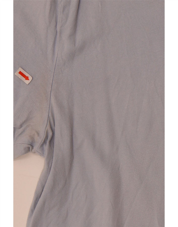 Hollister Herre T-shirt Top Stor Blå Bomuld