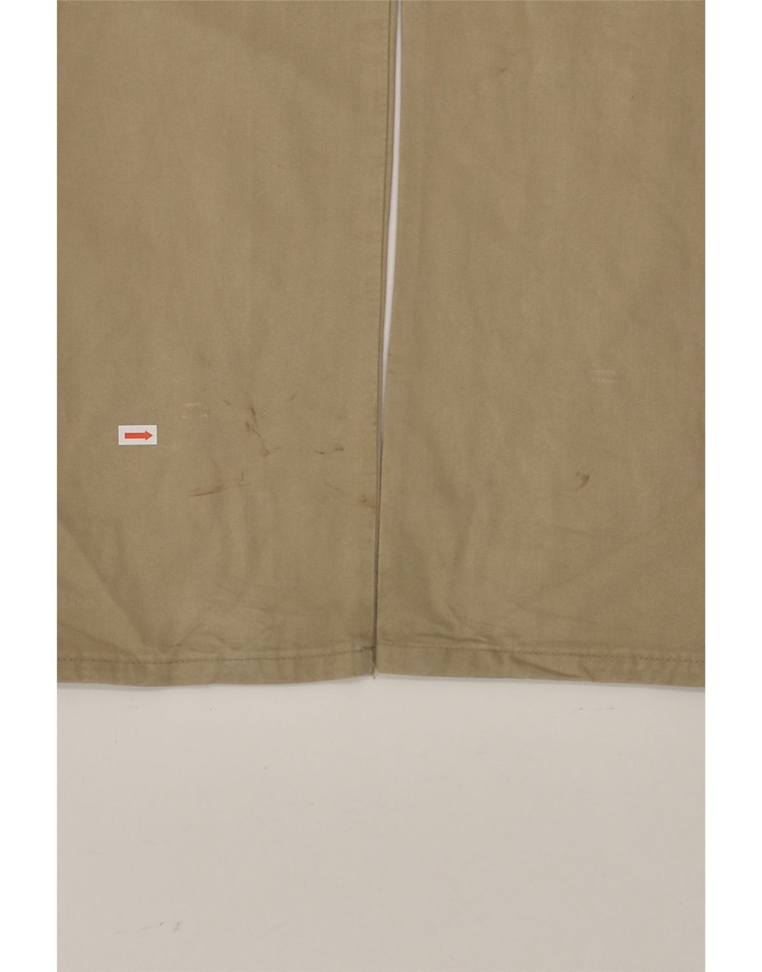 X-CAPE Womens High Waist Cargo Trousers IT 42 Medium W26 L32 Beige Cotton | Vintage X-Cape | Thrift | Second-Hand X-Cape | Used Clothing | Messina Hembry 