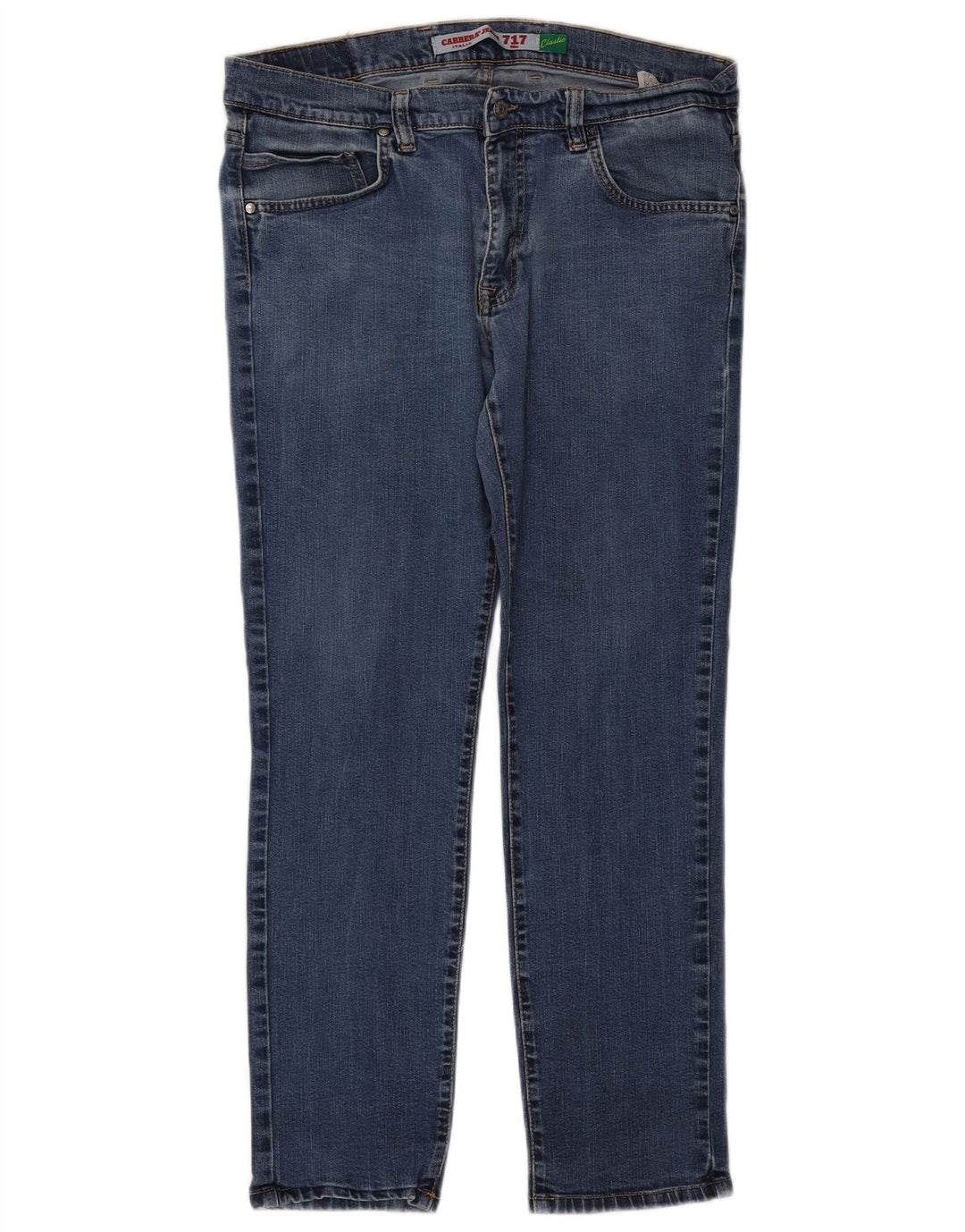 CARRERA Mens 717 Slim Jeans W38 L30 Blue Cotton