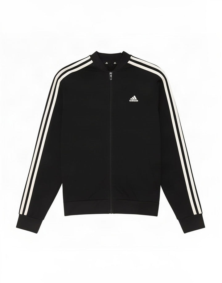 Adidas Drenge Træningsdragt Topjakke 14-15 År Sort Polyester
