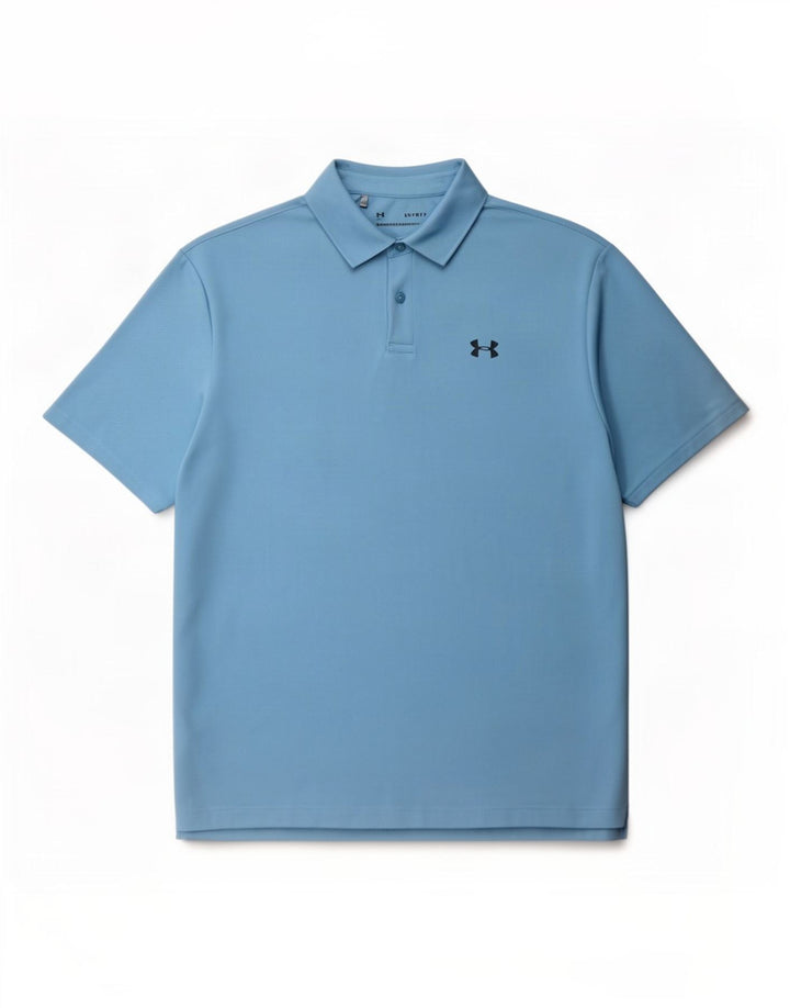 Under Armour Herre Polo Shirt Stor Blå Polyester
