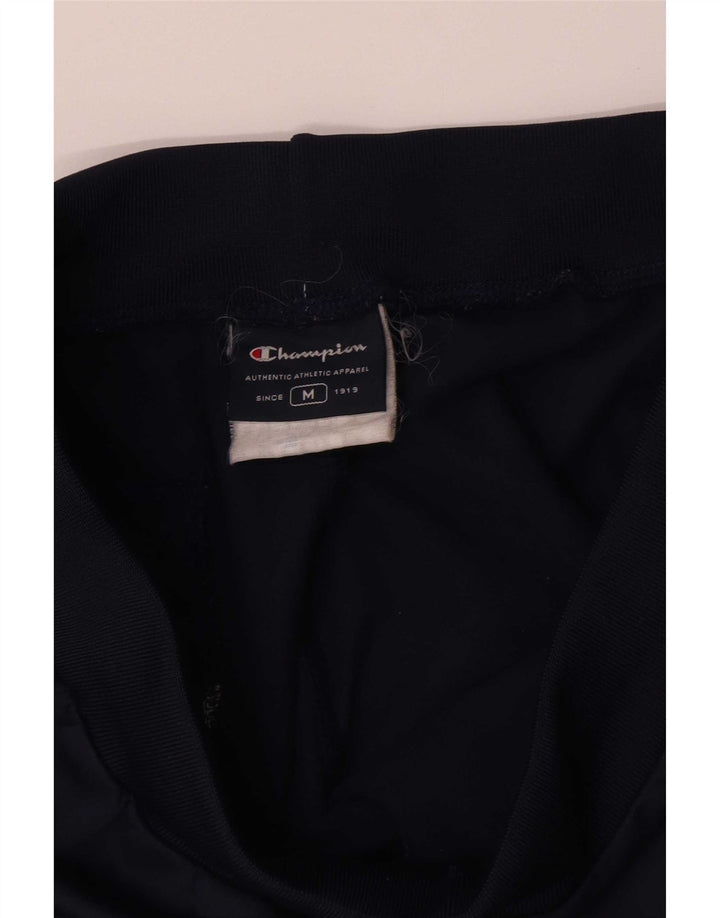 Champion Womens træningsdragt Bukser UK 12 Medium Navy Blue Polyester