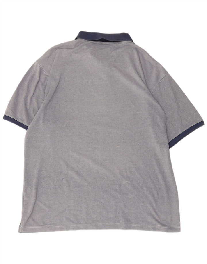 CHAMPION Mens Polo Shirt 2XL Blue