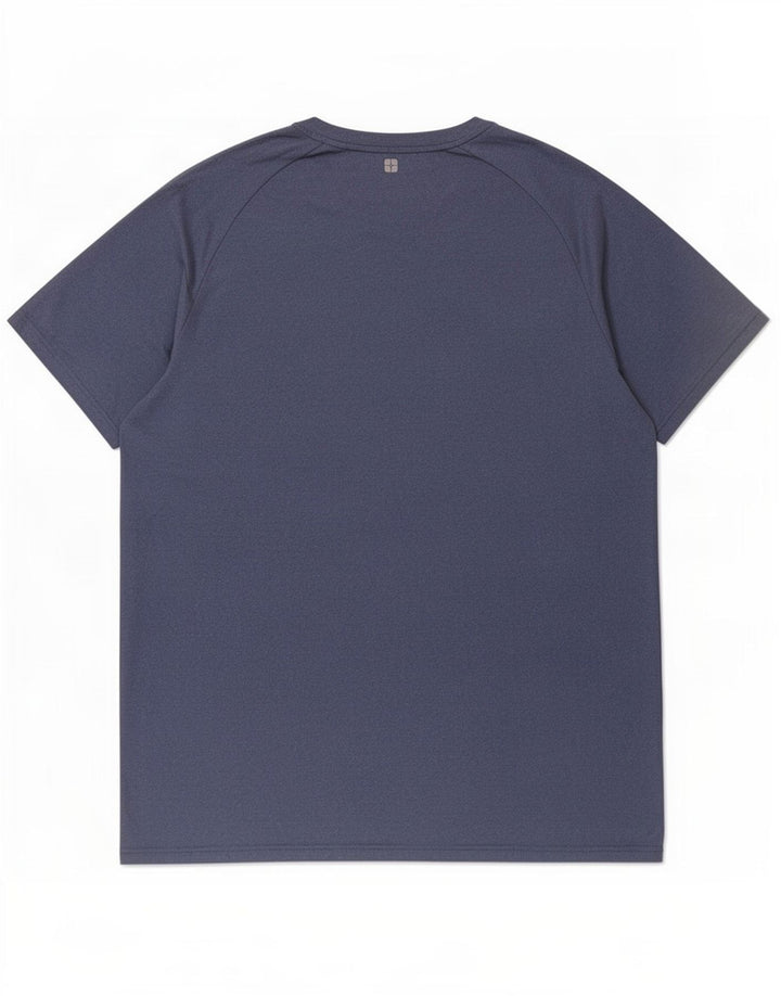 Mountain Warehouse Herre IsoCool T-Shirt Top Stor Marineblå Polyester