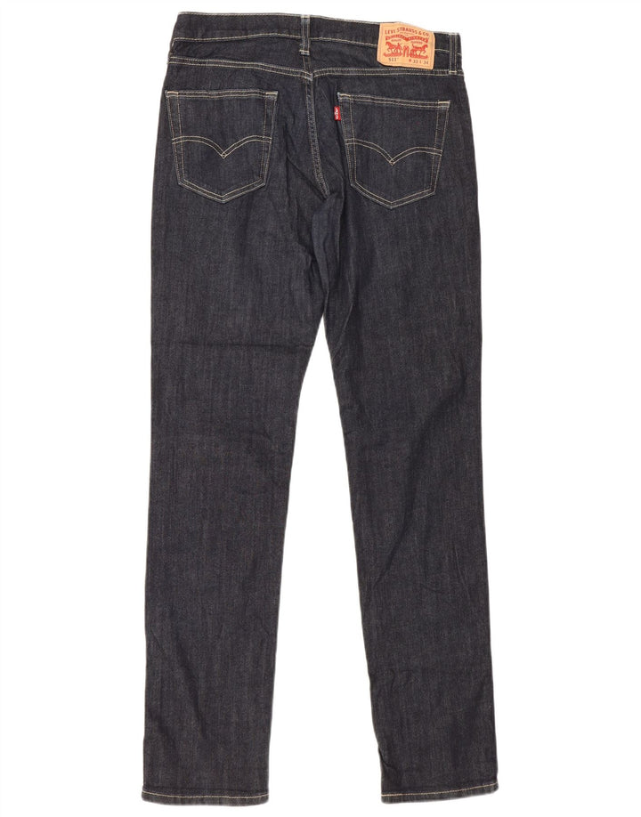 Levi's Herre 511 Slim Jeans W33 L34 Marineblå Bomuld