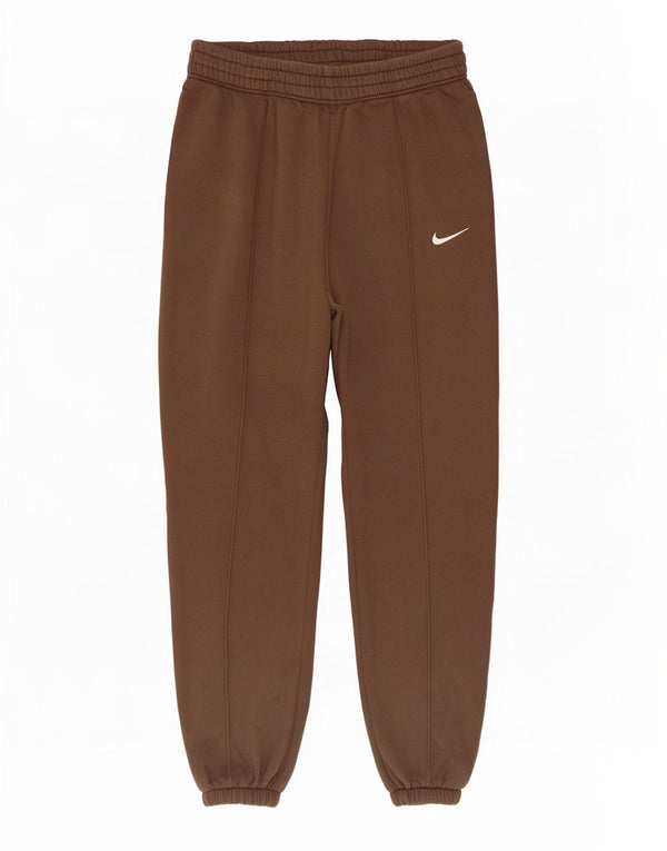 Nike Mens Tracksuit Trousers Joggers XL Brown Cotton