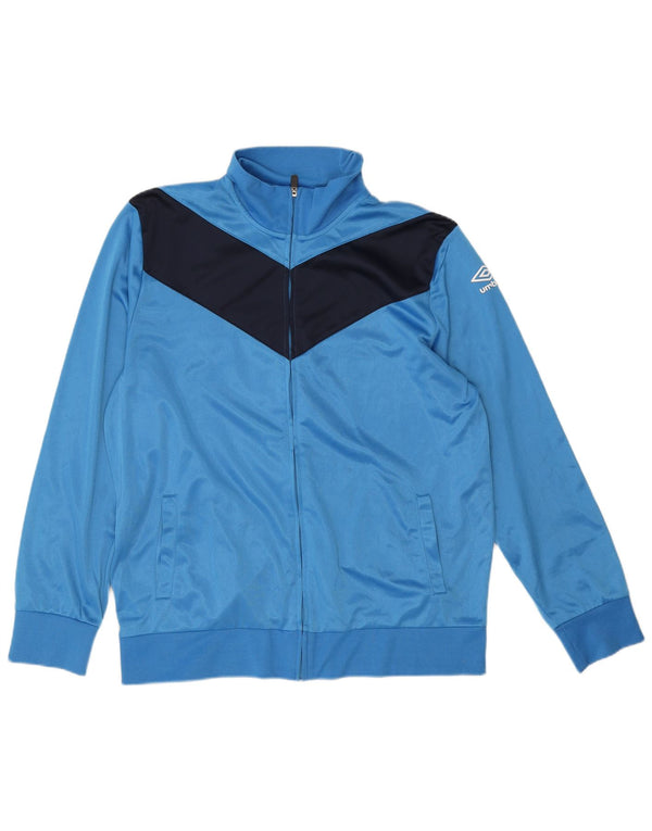 Umbro Herre træningsdragt Topjakke 2XL Blå Colourblock Polyester