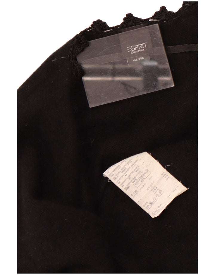Esprit Girls Cardigan Sweater 12-13 År Sort Uld