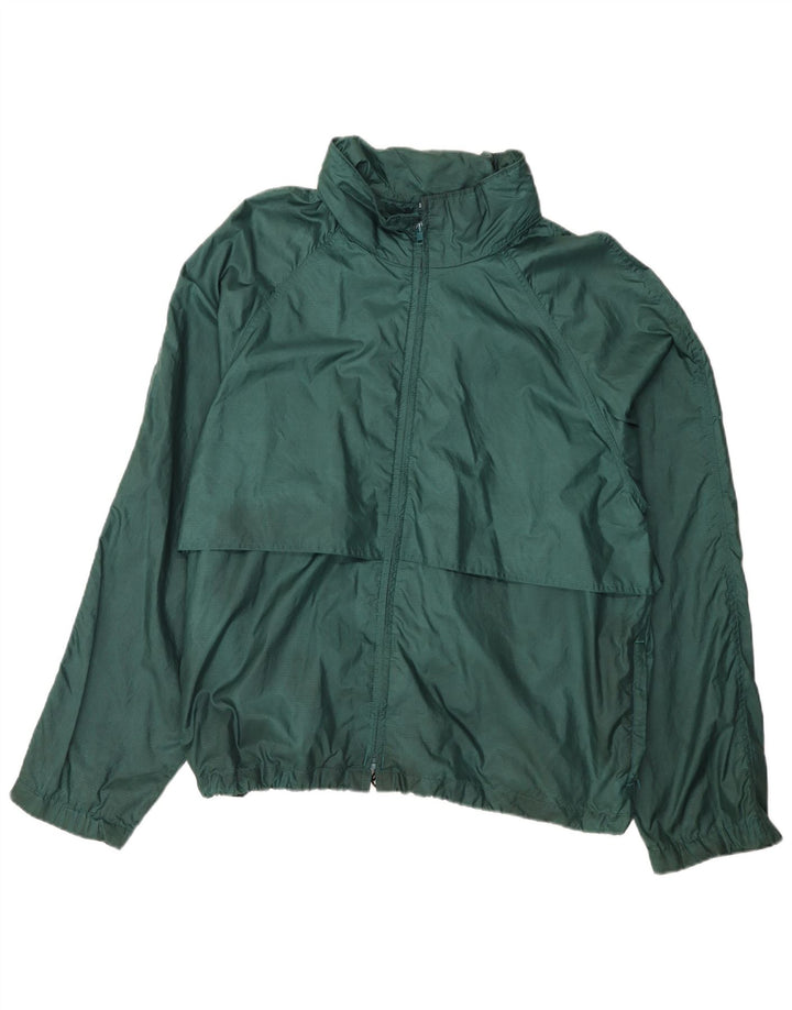 Eddie Bauer Regnjakke til mænd UK 42 XL Grøn Nylon