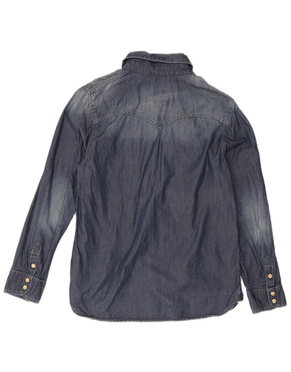 Levi's Boys denimskjorte 11-12 år marineblå bomuld