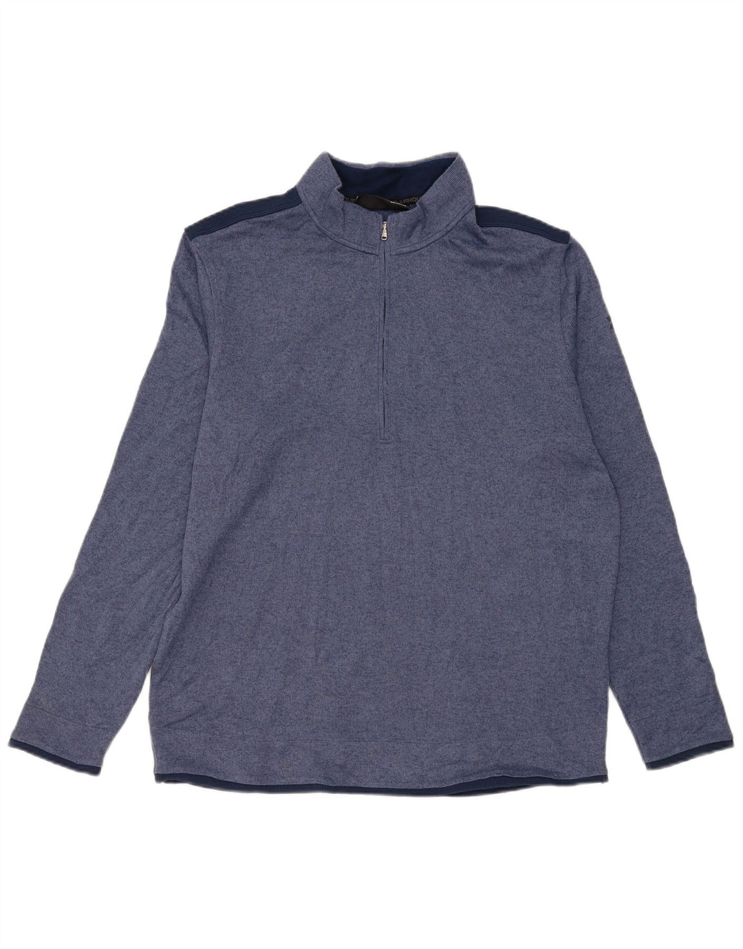 Under Armour Herre Cold Gear Pullover Træningsdragt Top XL Navy Blue Colourblock