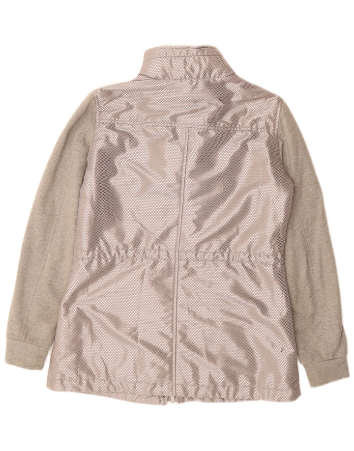 Trussardi Jeans Dame Utility Jacket IT 40 Lille Grå Polyester