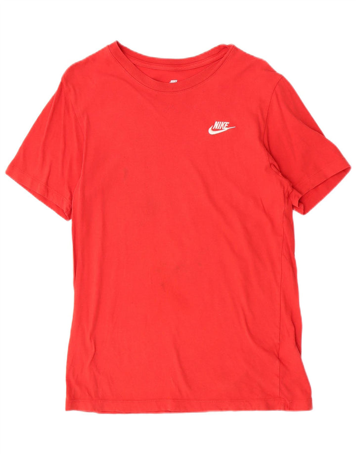 Nike herre T-shirt top lille rød bomuld