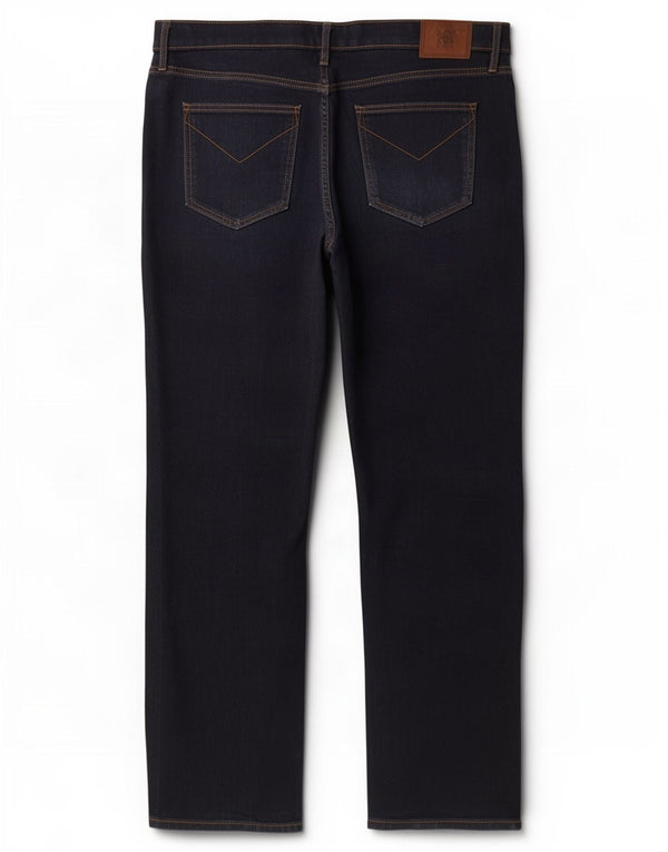 Marks & Spencer Mens Stormwear Regular Straight Jeans W40 L31 Navy Blue