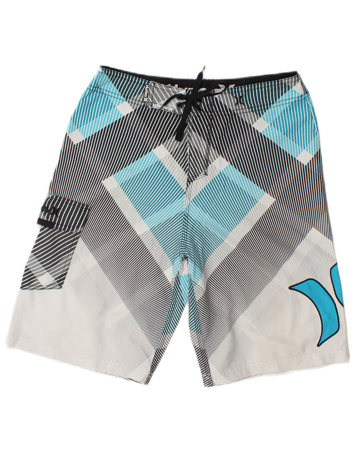 Hurley Herre grafiske svømmeshorts Medium Flerfarvet Geometrisk