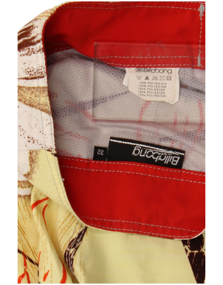 Billabong Badeshorts til mænd Medium Yellow Floral Polyester
