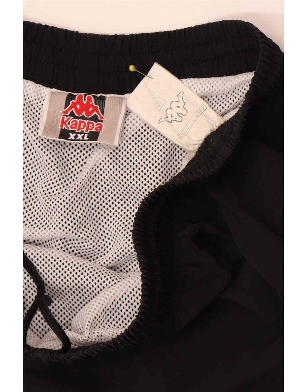 Kappa badeshorts til mænd 2XL sort polyamid