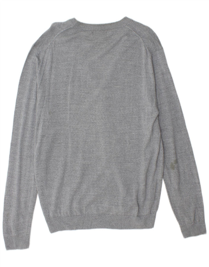 Zara Herre Cardigan Sweater XL Grå