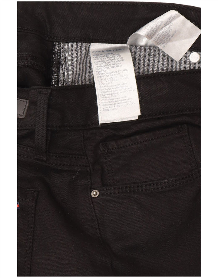 Tommy Hilfiger Dame Como Jegging Jeans W31 L32 Sort Bomuld