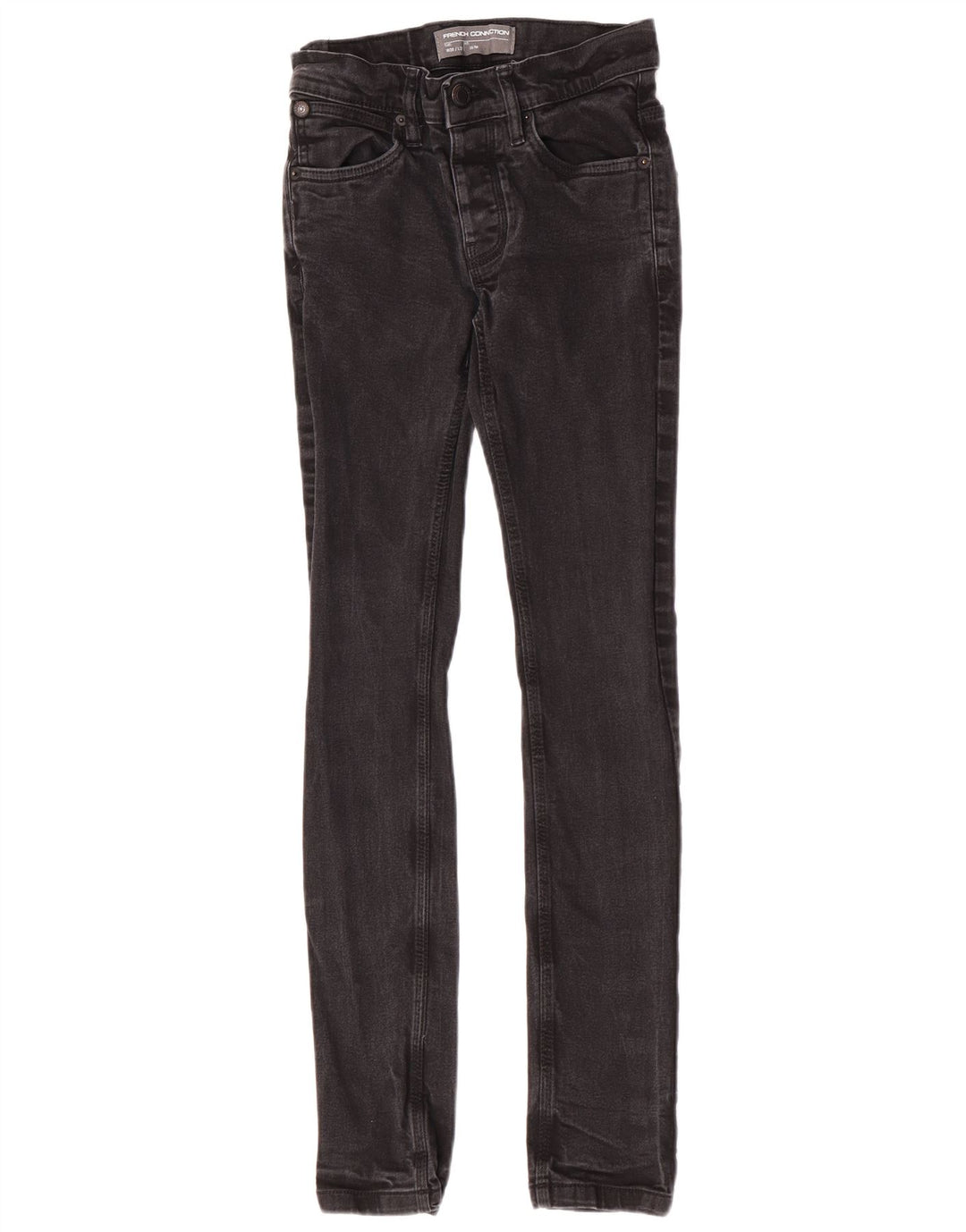 French Connection Slim Jeans til mænd W28 L32 sort bomuld