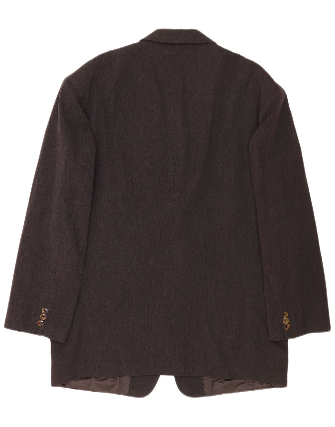 Hugo Boss Herre 3-knaps blazerjakke EU 54 2XL Grå Virgin Wool