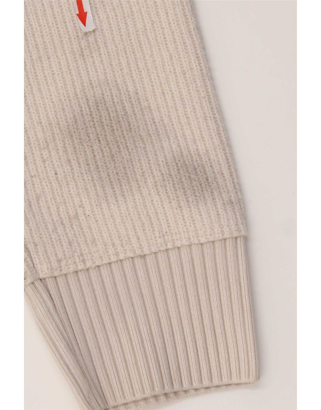 Zara Dame sweater med rund hals DK 14 Medium Off White Polyester