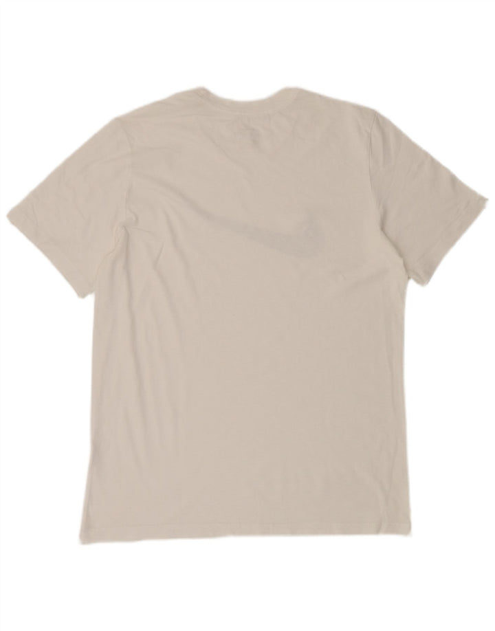 NIKE Mens Graphic T-Shirt Top Medium White