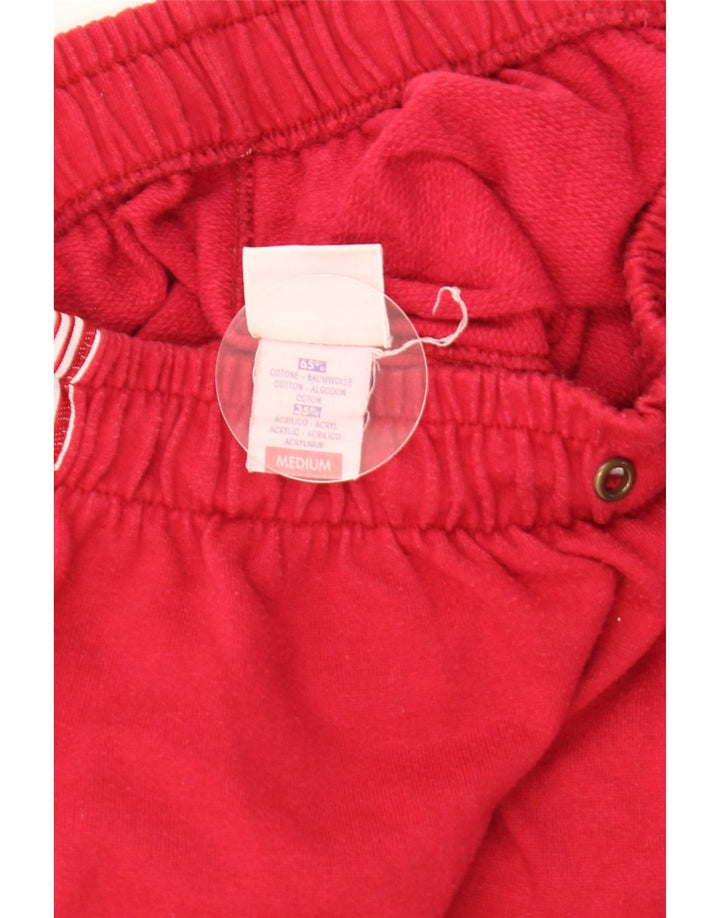 Champion Dame grafisk træningsdragt Bukser UK 12 Medium Red Colourblock
