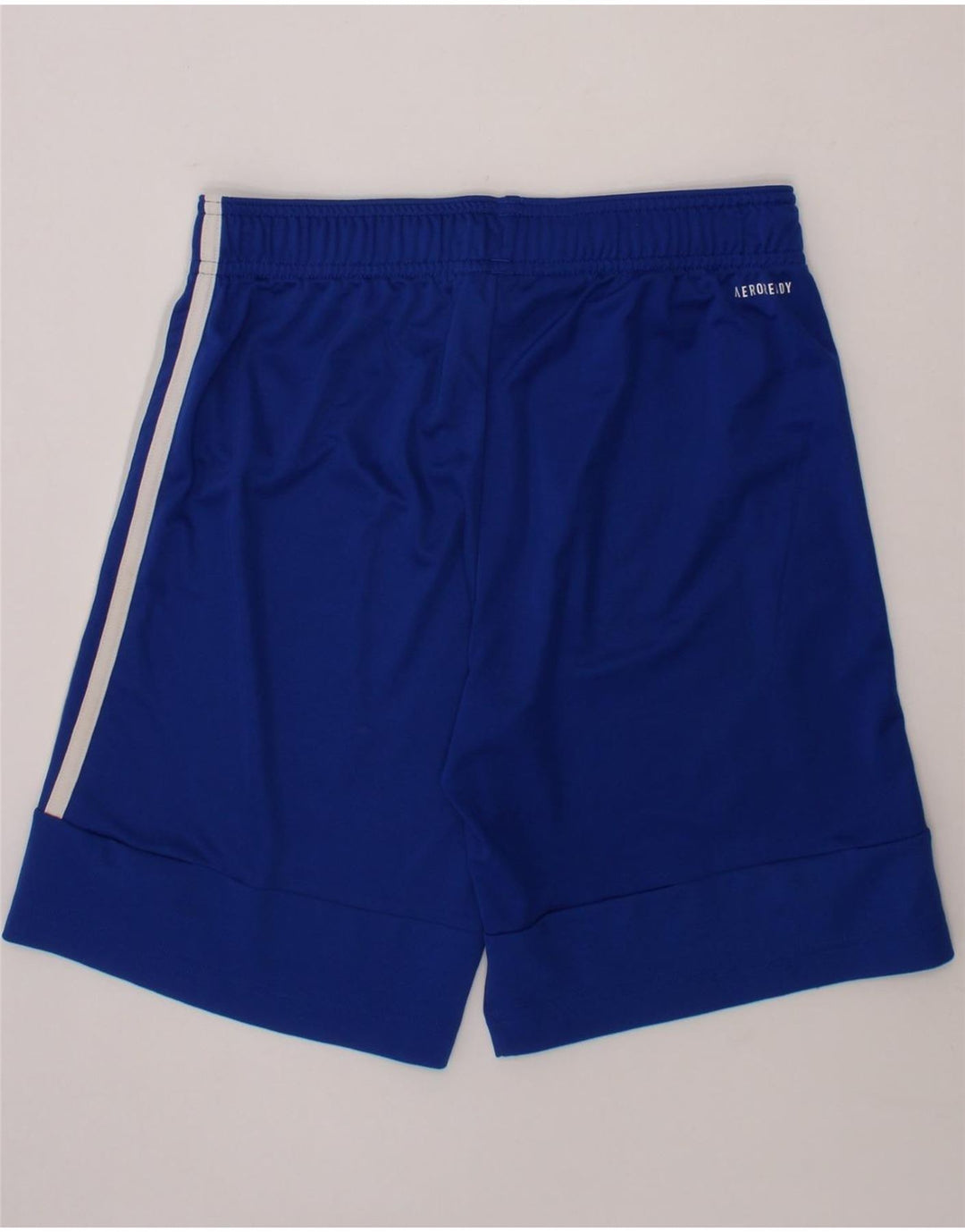 ADIDAS Boys Aeroready Sport Shorts 11-12 Years  Blue Polyester Vintage Adidas and Second-Hand Adidas from Messina Hembry 