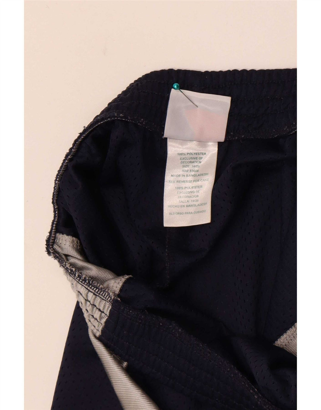 Majestic Herre Sportshorts Medium Navy Blue Colourblock Polyester