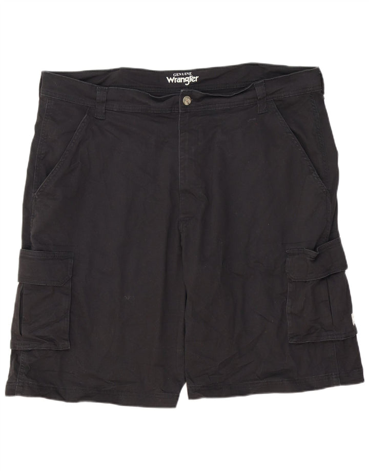 WRANGLER Herre Cargo Shorts W40 XL Sort Bomuld