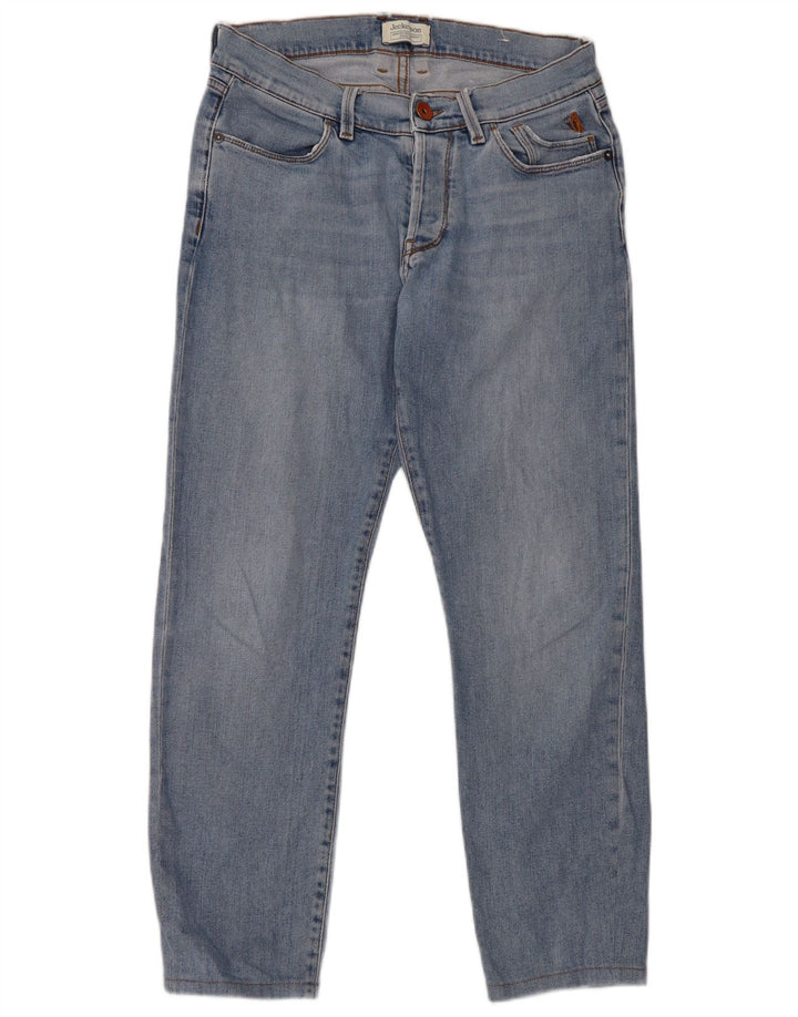 Jeckerson lige jeans til kvinder W29 L27 blå bomuld