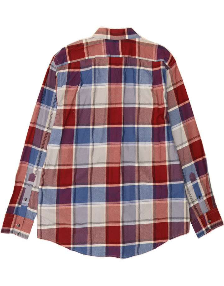 IZOD Mens Shirt Large Multicoloured Check Cotton Vintage Izod and Second-Hand Izod from Messina Hembry 